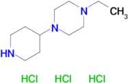 1-Ethyl-4-(piperidin-4-yl)piperazine trihydrochloride