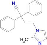 4-(2-Methylimidazol-1-yl)-2,2-diphenylbutanenitrile