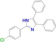 2-(4-Chlorophenyl)-4,5-diphenyl-1H-imidazole