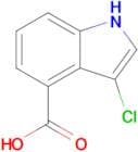 3-Chloro-1H-indole-4-carboxylic acid