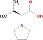 (2S)-3-Methyl-2-(pyrrolidin-1-yl)butanoic acid