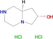 (7S,8aR)-Octahydropyrrolo[1,2-a]piperazin-7-ol dihydrochloride