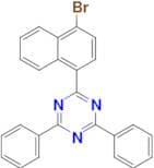2-(4-Bromonaphthalen-1-yl)-4,6-diphenyl-1,3,5-triazine