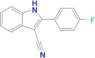 2-(4-Fluorophenyl)-1H-indole-3-carbonitrile