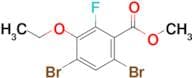 Methyl 4,6-dibromo-3-ethoxy-2-fluorobenzoate