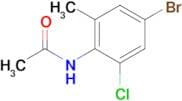 N-(4-Bromo-2-chloro-6-methylphenyl)acetamide