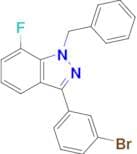 1-Benzyl-7-fluoro-3-(3-bromophenyl)-1H-indazole