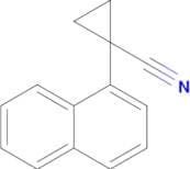 1-(Naphthalen-1-yl)cyclopropane-1-carbonitrile