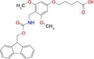 5-(4-(((((9H-Fluoren-9-yl)methoxy)carbonyl)amino)methyl)-3,5-dimethoxyphenoxy)pentanoic acid