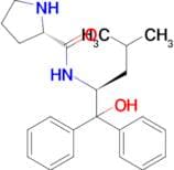 (2S)-N-[(1S)-1-(Hydroxydiphenylmethyl)-3-methylbutyl]-2-pyrrolidinecarboxamide
