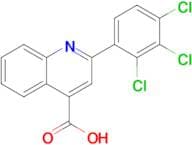 2-(2,3,4-Trichlorophenyl)quinoline-4-carboxylic acid