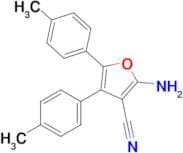 2-Amino-4,5-bis(4-methylphenyl)furan-3-carbonitrile