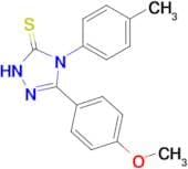 3-(4-methoxyphenyl)-4-(4-methylphenyl)-4,5-dihydro-1H-1,2,4-triazole-5-thione