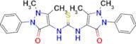 1,3-Bis(1,5-dimethyl-3-oxo-2-phenyl-2,3-dihydro-1H-pyrazol-4-yl)thiourea
