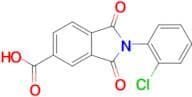 2-(2-Chlorophenyl)-2,3-dihydro-1,3-dioxo-1H-isoindole-5-carboxylic acid