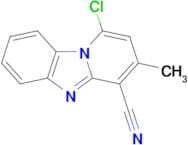 1-Chloro-3-methylpyrido[1,2-a]benzimidazole-4-carbonitrile