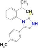 5-(4-methylphenyl)-1-[2-(propan-2-yl)phenyl]-2,3-dihydro-1H-imidazole-2-thione