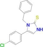 1-benzyl-5-(4-chlorophenyl)-2,3-dihydro-1H-imidazole-2-thione