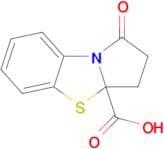 2,3-Dihydro-1-oxopyrrolo[2,1-b]benzothiazole-3a(1H)-carboxylic acid