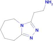 2-{5h,6h,7h,8h,9h-[1,2,4]triazolo[4,3-a]azepin-3-yl}ethan-1-amine