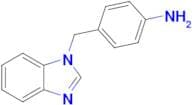 4-(1h-1,3-Benzodiazol-1-ylmethyl)aniline
