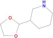 3-(1,3-Dioxolan-2-yl)piperidine