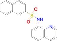 N-(Quinolin-8-yl)naphthalene-2-sulfonamide