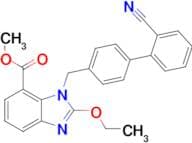 Methyl 1-((2'-cyano-[1,1'-biphenyl]-4-yl)methyl)-2-ethoxy-1H-benzo[d]imidazole-7-carboxylate