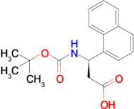 (R)-3-((tert-Butoxycarbonyl)amino)-3-(naphthalen-1-yl)propanoic acid
