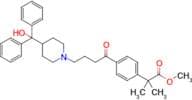 Methyl 2-(4-(4-(4-(hydroxydiphenylmethyl)piperidin-1-yl)butanoyl)phenyl)-2-methylpropanoate