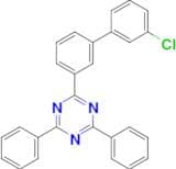 2-(3'-Chloro-[1,1'-biphenyl]-3-yl)-4,6-diphenyl-1,3,5-triazine