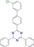 2-(3'-Chloro-[1,1'-biphenyl]-4-yl)-4,6-diphenyl-1,3,5-triazine
