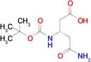 (S)-5-Amino-3-((tert-butoxycarbonyl)amino)-5-oxopentanoic acid