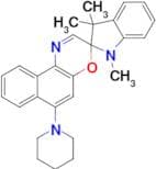 1,3,3-Trimethyl-6'-(piperidin-1-yl)spiro[indoline-2,3'-naphtho[2,1-b][1,4]oxazine]