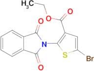 Ethyl 5-bromo-2-(1,3-dioxoisoindolin-2-yl)thiophene-3-carboxylate