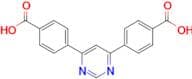 4,6-Di(4-carboxyphenyl)pyrimidine