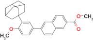 Methyl 6-(3-(adamantan-1-yl)-4-methoxyphenyl)-2-naphthoate