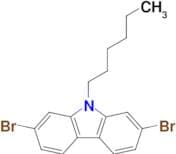 2,7-Dibromo-9-hexyl-9H-carbazole