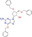 (1S,2S,3S,5S)-5-(2-Amino-6-(benzyloxy)-9H-purin-9-yl)-3-(benzyloxy)-2-(benzyloxymethyl)cyclopentan…