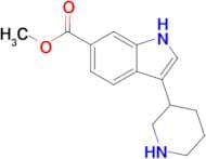 Methyl 3-(piperidin-3-yl)-1H-indole-6-carboxylate