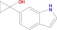 1-(1H-Indol-6-yl)cyclopropanol