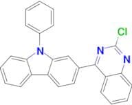 2-(2-Chloroquinazolin-4-yl)-9-phenyl-9H-carbazole