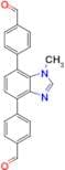 4,4'-(1-Methyl-1H-benzo[d]imidazole-4,7-diyl)dibenzaldehyde