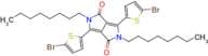 3,6-Bis(5-bromothiophen-2-yl)-2,5-dioctylpyrrolo[3,4-c]pyrrole-1,4(2H,5H)-dione