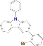 3-(2-Bromophenyl)-9-phenyl-9H-carbazole