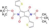 Di-tert-butyl 1,4-dioxo-3,6-di(thiophen-2-yl)pyrrolo[3,4-c]pyrrole-2,5(1H,4H)-dicarboxylate