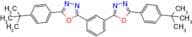 1,3-Bis[5-(4-tert-butylphenyl)-2-[1,3,4]oxadiazolyl]benzene