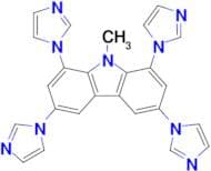 1,3,6,8-Tetra(1H-imidazol-1-yl)-9-methyl-9H-carbazole