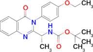 Tert-Butyl (R)-(1-(3-(4-Ethoxyphenyl)-4-oxo-3,4-dihydroquinazolin-2-yl)ethyl)carbamate