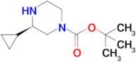 Tert-butyl(3r)-3-cyclopropylpiperazine-1-carboxylate